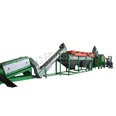 Industry 3000kg/h pp waste plastic bottle PE plastic recycling washing recycling machine line